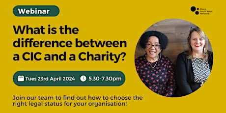 What is the difference between a CIC and a Charity?