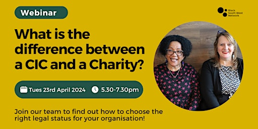 What is the difference between a CIC and a Charity? primary image