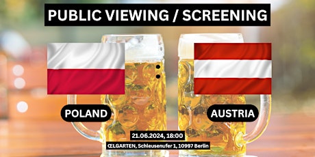 Public Viewing/Screening: Poland vs. Austria