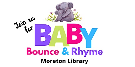 Baby Bounce & Rhyme at Moreton Library primary image