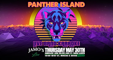 Primaire afbeelding van Live Band Karaoke presented by Panther Island at Jamo's Live
