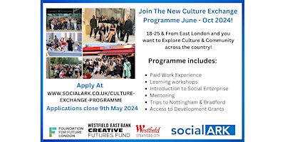 Culture Exchange Programme 2024 - In Person Information Session primary image