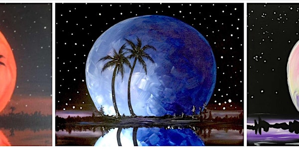 Moonlit Paradise - Paint and Sip by Classpop!™