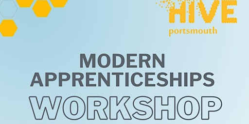 Primaire afbeelding van Cancelled - Workshop - Modern Apprenticeships