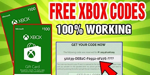 Imagen principal de FREE XBOX Gift cards codes generator UPDATED 2024 {Unused}