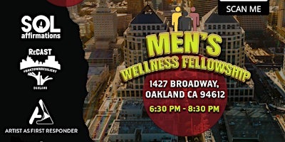 Imagem principal do evento Men's Wellness Fellowship: Mental Wellness Support Group For Men Of Color