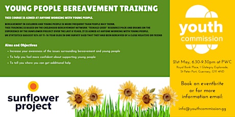 Young People Bereavment Training primary image