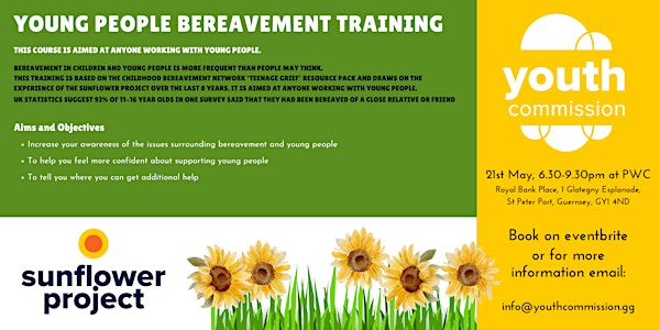 Young People Bereavment Training