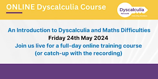 Online Dyscalculia Course  primärbild