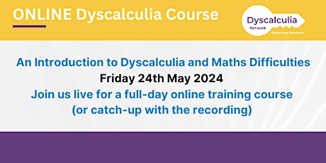 Online Dyscalculia Course