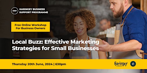 Imagem principal do evento Local Buzz: Effective Marketing Strategies for Small Businesses