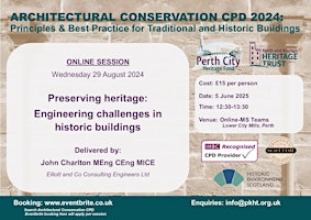 Imagen principal de Preserving Heritage: Engineering challenges in historic buildings