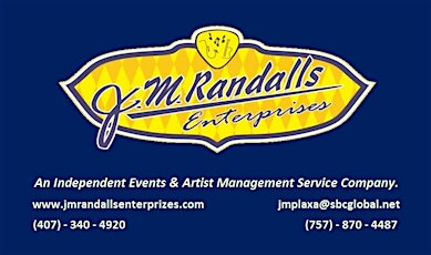 J.M. Randall's Enterprises Veteran's Day Dinner - Dance - Concert primary image