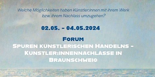 Imagem principal do evento Forum: Spuren künstlerischen Handelns | Workshop & Vernetzung