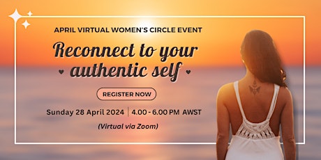 April Virtual Women's Circle Event