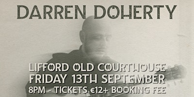 Darren Doherty – Live at Lifford Old Courthouse