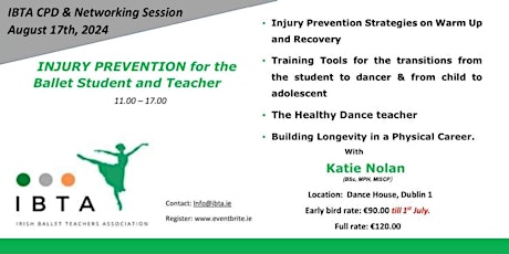 Injury Prevention for the Ballet Student and Teacher