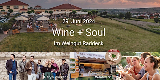 Hauptbild für Wein + Soul im Weingut Raddeck
