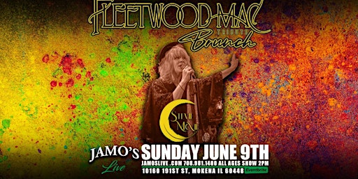 Primaire afbeelding van Stevie Nick & Fleetwood Mac Tribute Brunch w/ Stevie Mcvie at Jamo's Live