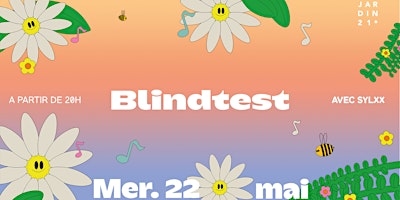 Image principale de Blind test au Jardin21