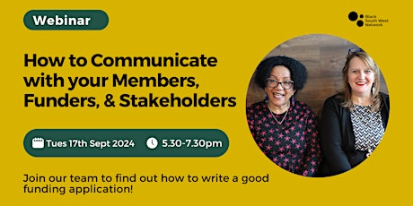 How to Communicate with your Members, Funders, and Stakeholders