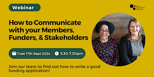 How to Communicate with your Members, Funders, and Stakeholders primary image