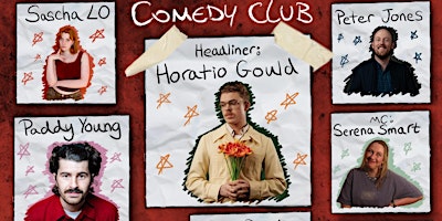 Immagine principale di After School Comedy Club w/ Horatio Gould and Paddy Young 