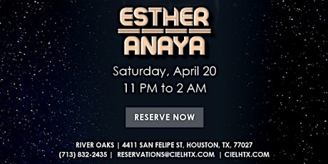 ESTHER ANAYA in Houston!