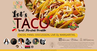 Imagem principal do evento Let’s Taco ‘bout Mental Health Panel Discussion