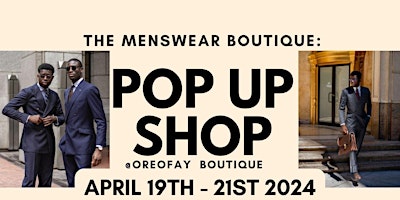 The Menswear Boutique Popup (Day 1/3) primary image