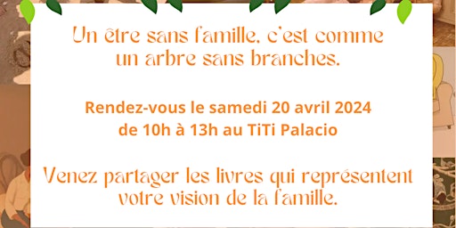 Imagem principal do evento CLUB DE LECTURE : partagez vos lectures d'avril sur le thème de la famille !!!