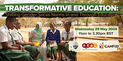 Imagem principal do evento Transformative Education: Shifting Gender Social Norms