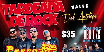 Hauptbild für ROCK TARDEADA DE ROCK EN VIVO PRESENTANDO NO TIJUANA Y PERRO CALLEJARO