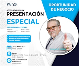 Presentación negocio SWAG en Barcelona