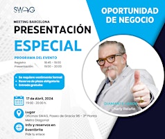 Imagen principal de Presentación negocio SWAG en Barcelona