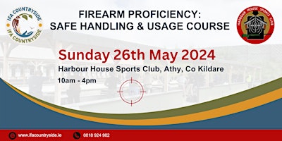 Imagem principal do evento Firearm Proficiency: Safe Handling and Usage 3 -in-1 Course