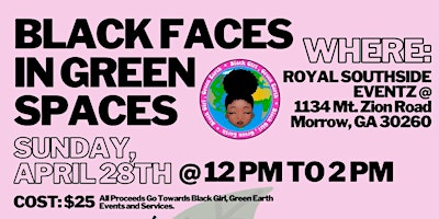 Image principale de Black Faces in Green Spaces by BGGE