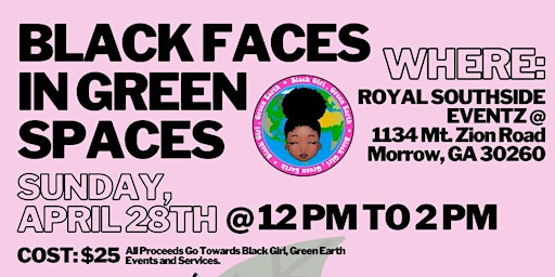 Imagem principal do evento Black Faces in Green Spaces by BGGE