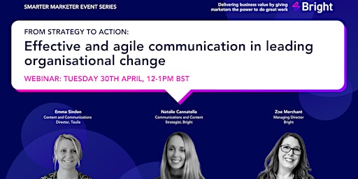 Effective and agile communication in leading organisational change