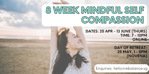 Primaire afbeelding van 8 Week Mindful Self Compassion Programme