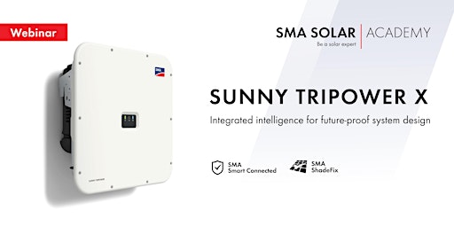 Imagen principal de Designing a system with SMA Sunny Tripower X inverter