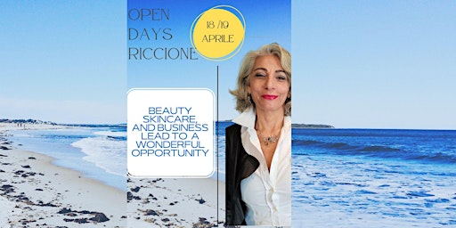 Immagine principale di Open Days Skincare & Business a Riccione! 