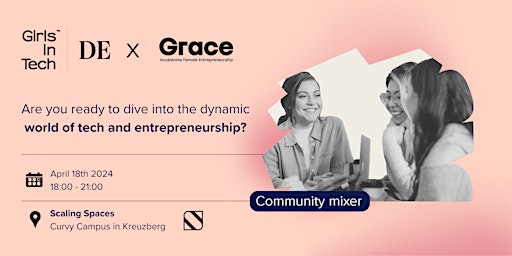 Immagine principale di Grace X Girls in Tech Germany: Community Mixer 