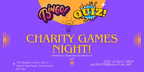 Charity Games Night