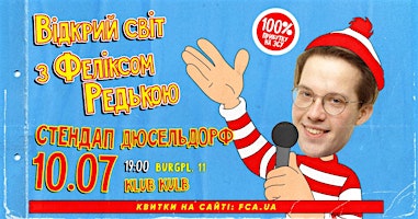 Imagem principal do evento Фелікс Редька у Дюсельдорфі!