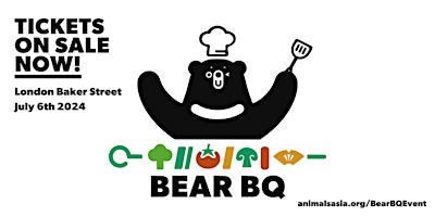 Imagem principal do evento Animals Asia Vegan BearBQ