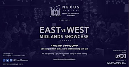 NEXUS: East vs West Midlands Showcase 2024