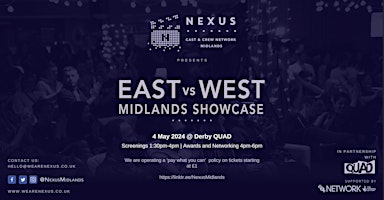 NEXUS: East vs West Midlands Showcase 2024 primary image