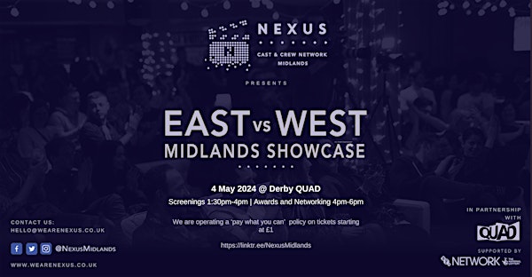 NEXUS: East vs West Midlands Showcase 2024