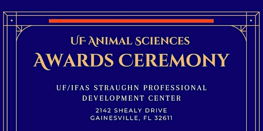 2024 Animal Sciences Awards Ceremony primary image